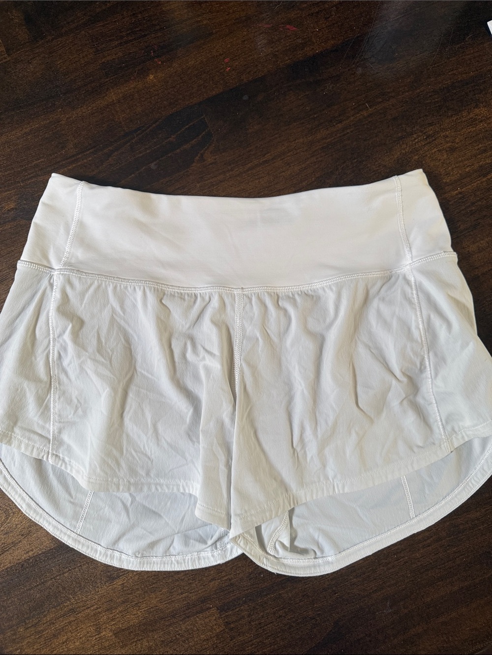 lululemon athletica White Athletic Shorts